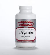 L-Arginine - 500 mg caps - 100 caps