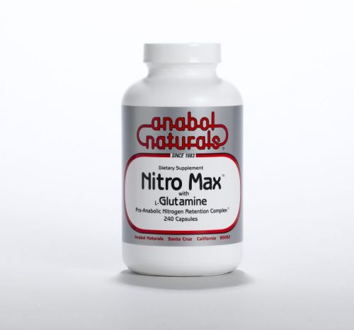 Nitro Max with L-Glutamine - 100 Grams Crystalline Powder